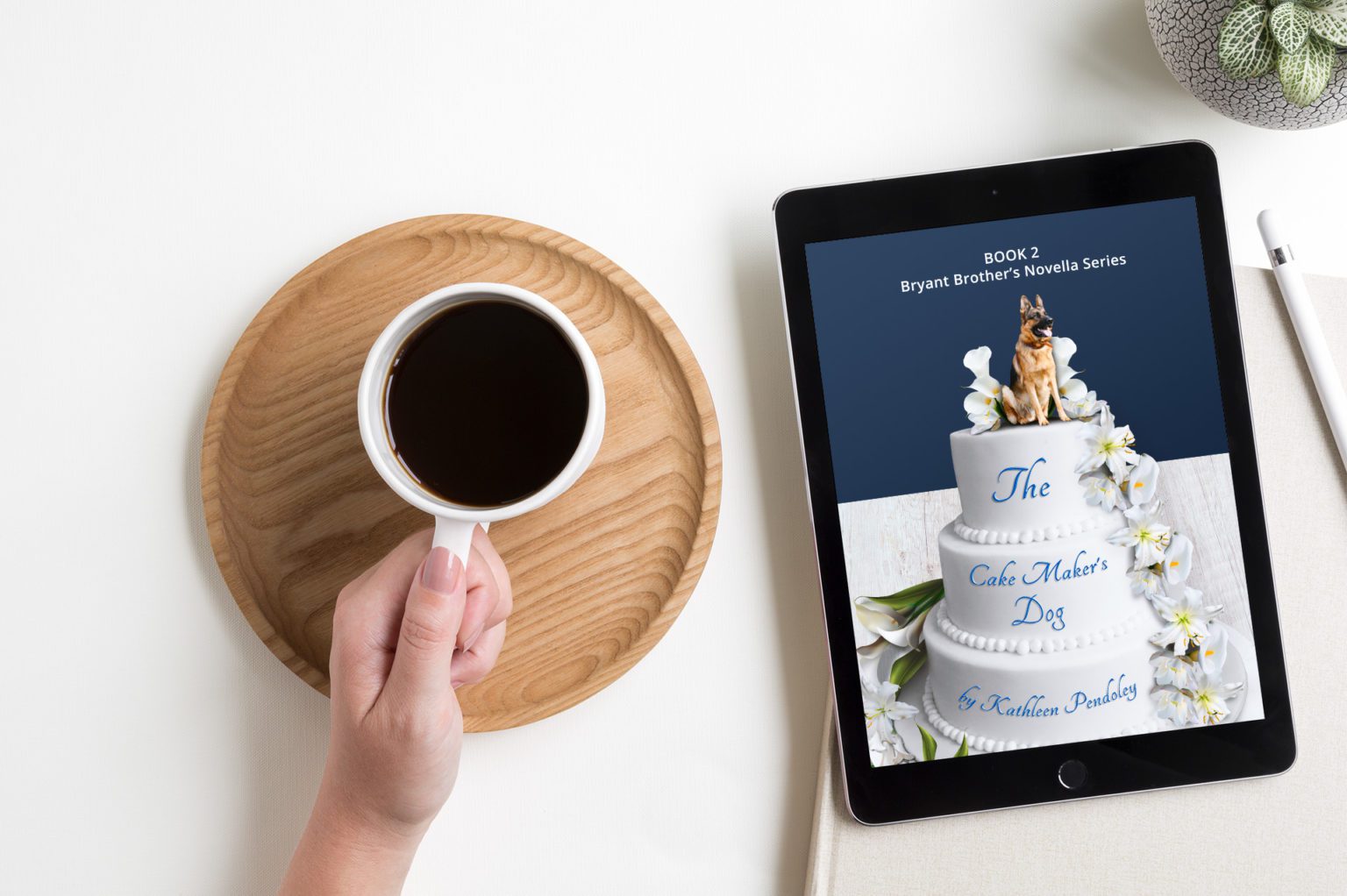 Author-Kathleen-Pendoley-ebook-cover-the-cake-makers-dog