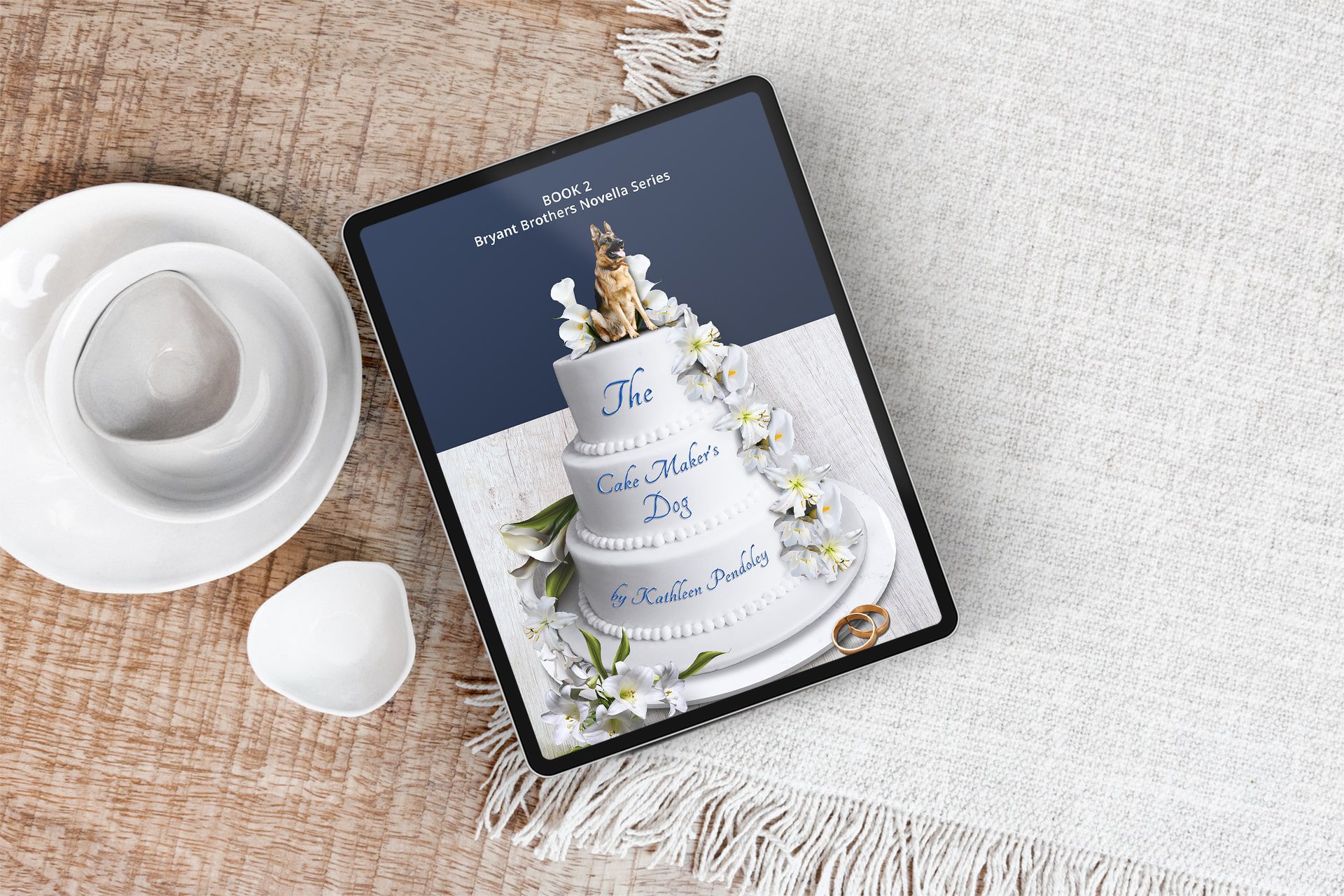 Romance Books by Author Kathleen Pendoley - "The Cake Maker's Dog"