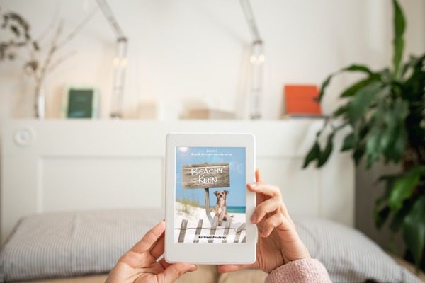 Beachy Keen Novella on kindle in bed