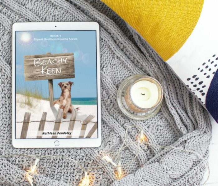 Author Kathleen Pendoley - romance novel "Beachy Keen"