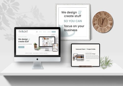 fat cat design graphic design