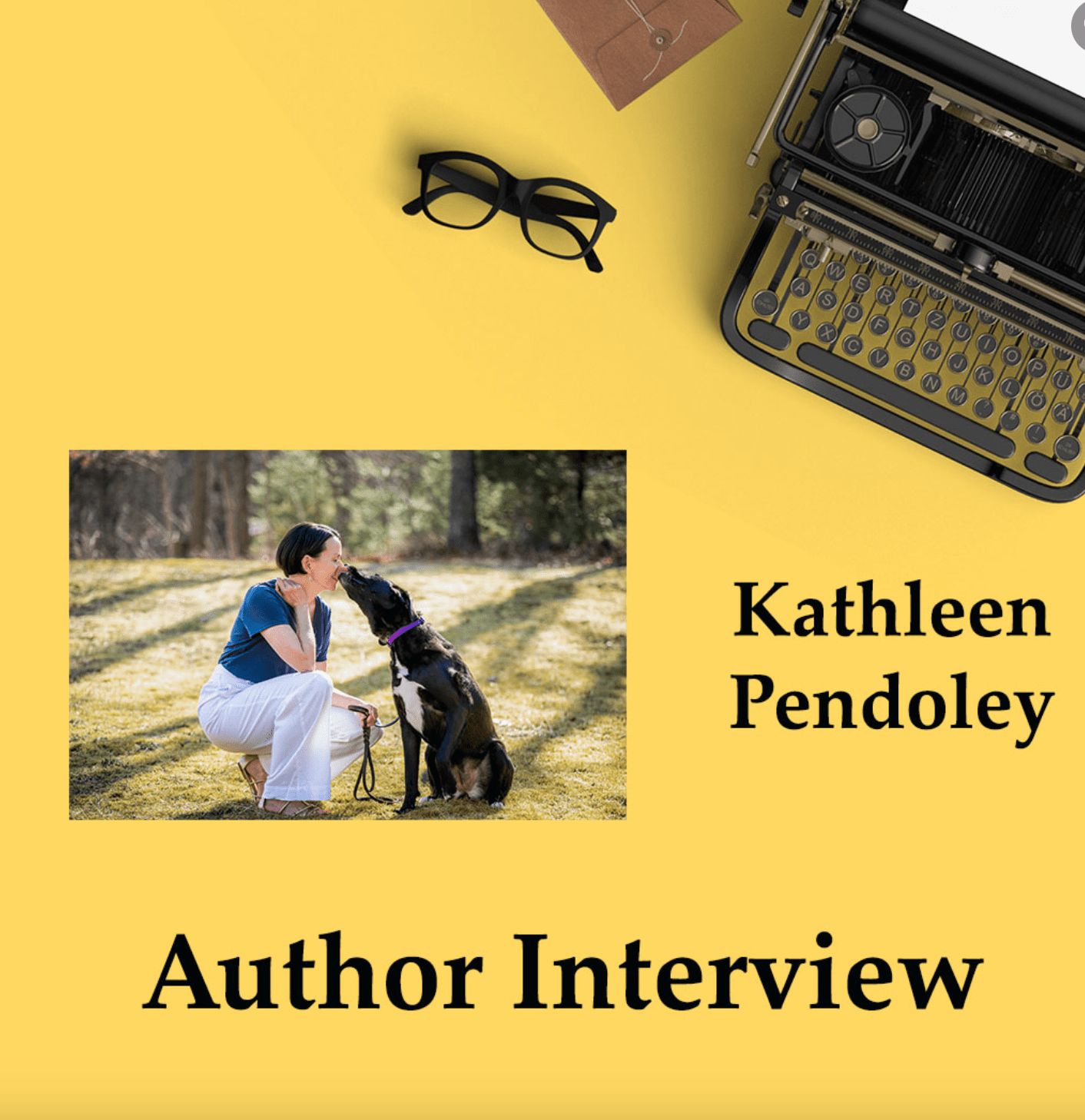 Author Kathleen Pendoley interview with Reading by Deb